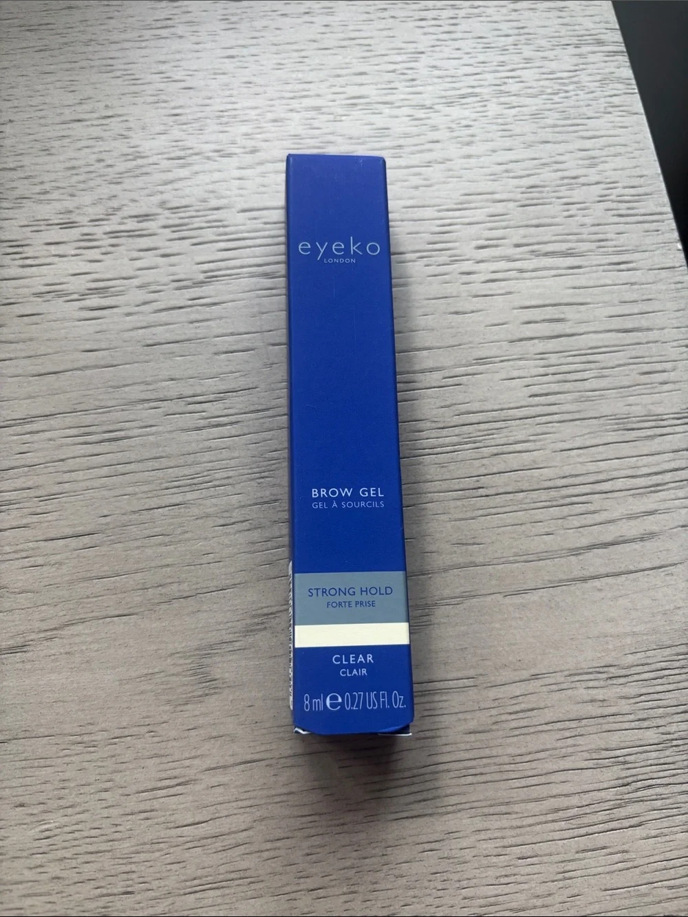 Eyeko Brow Gel in Blue Packaging — Clear Strong Hold